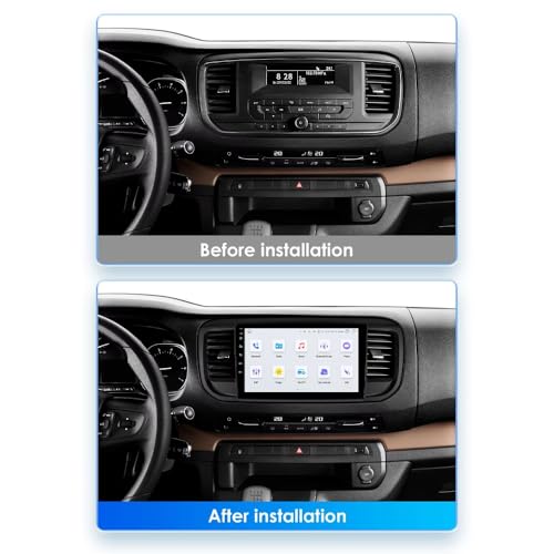Autoradio Bluetooth Citroen Jumpy 3 avec Mirror Link et navigation GPS fluide 4 Cœurs