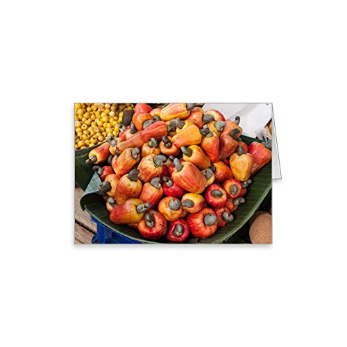 Vegetable Card Note Card Value Pack Set of 10 Assorted Blank Inside All Occasion Foldover Cards