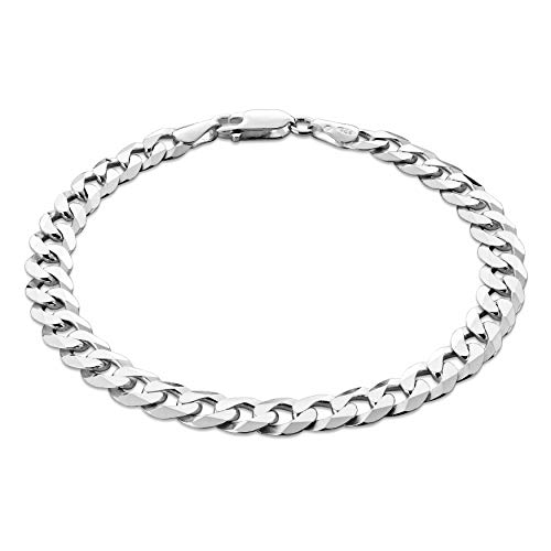STERLL Herren Silberarmband Silber 925 21cm Ökologische Verpackung Kleine Geschenke Cover