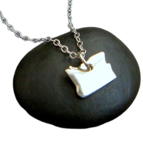 Collier en argent 925 Oregon avec chaîne de 45 cm pour femme