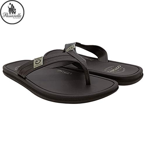 Chinelo de dedo Cartago Grendene, Masculino, Marrom, 39