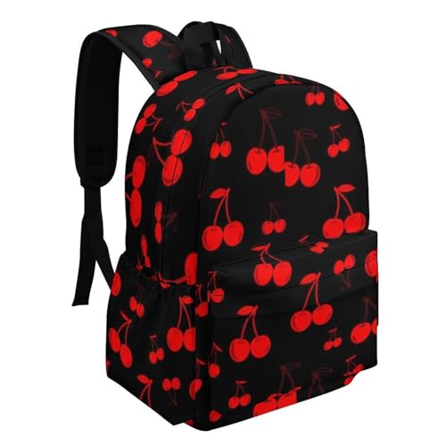 Sac à dos ordinateur antivol rouge cerise chic et léger - 2