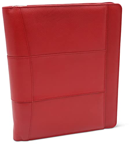 Carpeta de piel para documentos A4, carpeta de piel A4, libro de trabajo de piel Cover