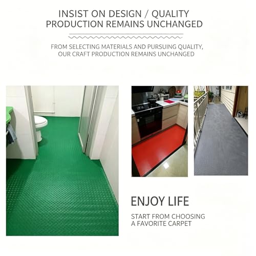 Protection de sol imperméable pour chaise roulante et garage 1.3x1m