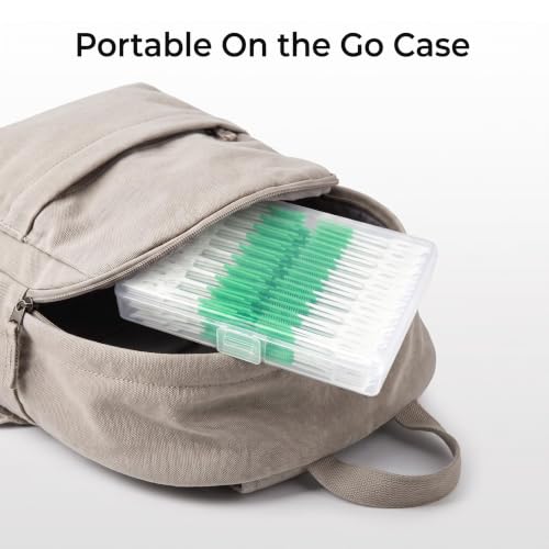 Image of 300 Pack Dual-Use Interdental Brushes,Disposable Dental Picks