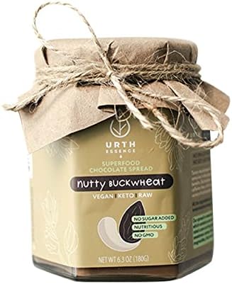 Urth Essence Sugar Free Chocolate Spread | Nut Spread | A Healthy Spread and Treat for Adults and Kids | Vegan, Gluten Free, Palm Oil Free KETO Spread |
