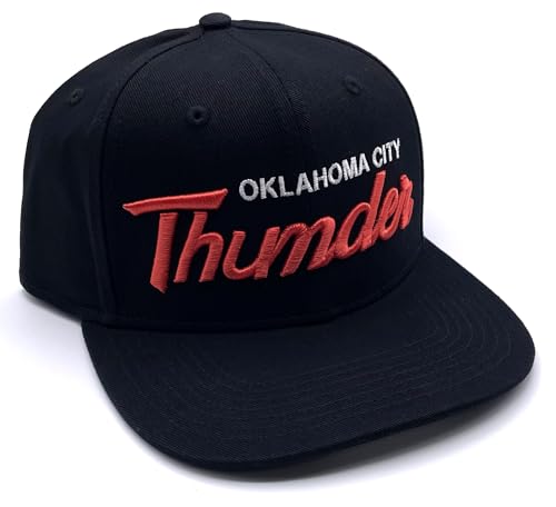 Gorra Negra Ajustable Con Logo Bordado OKC miniatura 1