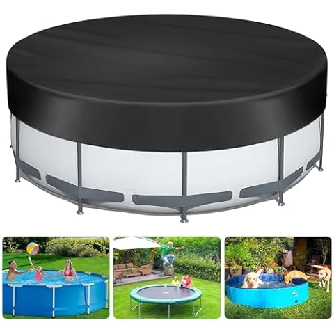 Bâche de Piscine Ronde DIELOVEHUA Cover