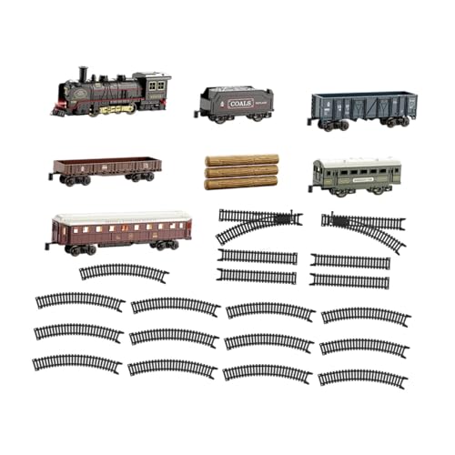 Image of Electric Train Set Tracks Train Toys for Toddlers Children Age 3 4 5 6 Years 28Pcs| Interactive Toys | STEM Toys