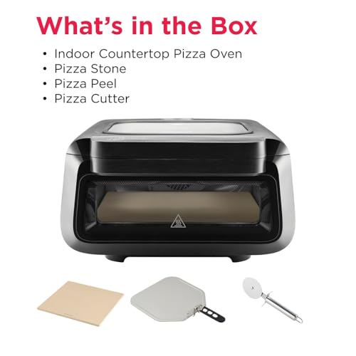Image of Frigidaire Indoor Pizza Oven, 700F Stone Bake, w /Pizza Peel, 12-Inch Pizza
