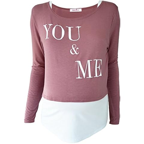 You & Me Maternity and Nursing Top: Dusky Pink (10-12) Cover