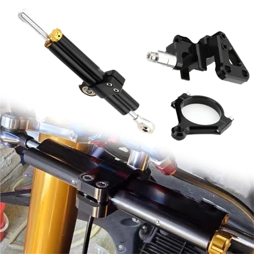 Kit de montage d'amortisseur direction TMAX 560 noir