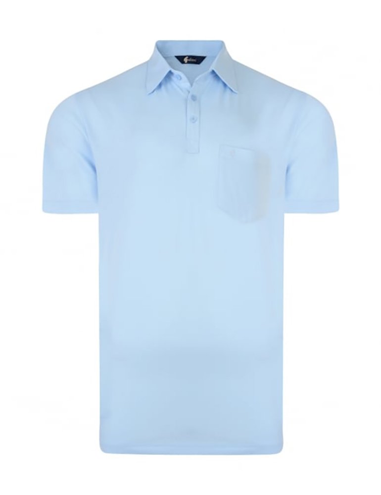 Gabicci Men's Sky - Plain Polo Shirt (Extra Large, )