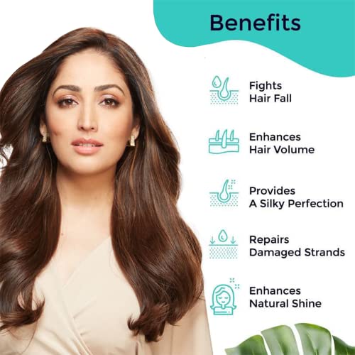 PILGRIM Korean Argan Oil Hair Mask for dry & frizzy hair with White Lotus and Camellia | Hair Mask for smoothening hair, deep conditioning and hair fall control | For Men & Women | 200ml - Image 4