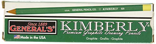 Kimberly Graphite Drawing Pencil 12/Box F