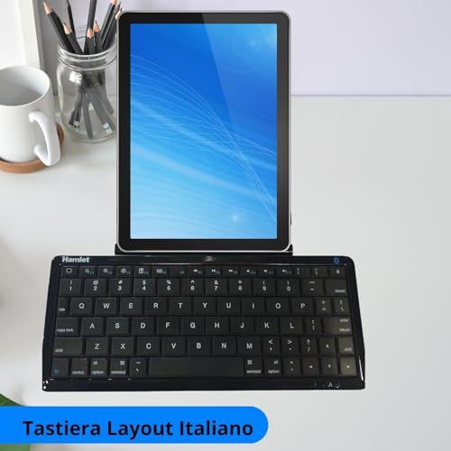 Clavier Bluetooth Hamlet XPADKK100BTMS azerty pour tablette et ordinateur - 7