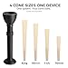 Cone Loader Kit – Cone Filler Funnel + Cone Packer Tool – Fits King 109mm, 98mm, 1¼ 84mm & 70mm Dog Walker – Cone Master Pro