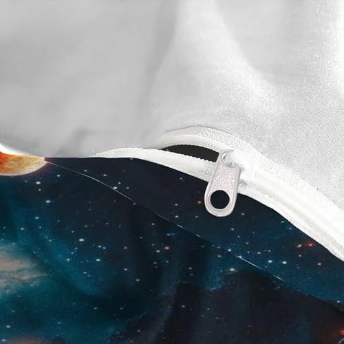 Housse de couette sci fi finitions soignées ensemble de lit double en microfibre - 5