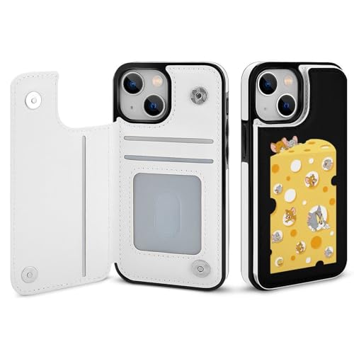 iPhone13Mini用ケース 手帳型 トムとジェリー アイフォン13Miniケース 手帳型 財布型 スマホケース 軽量 カード収納 スタンド機能 おしゃれ 全機種対応 いPhone13Mini用カバー