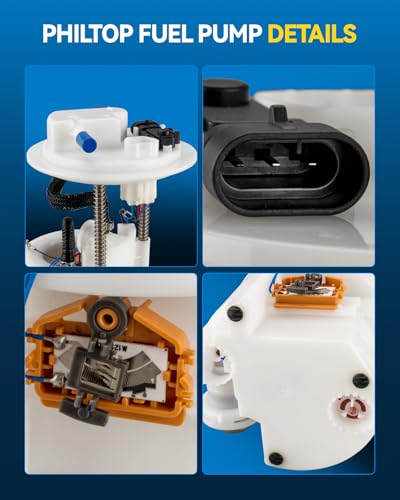 Image of PHILTOP Electric Fuel Pump Assembly FG1572, P77425M, SP3079M