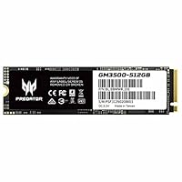 Acer SSD Predator GM-3500 512 GB PCIe NVMe Gen3 M.2 PCI Express 3.0 3D NAND