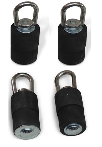 Generic Stainless Tie Down Anchors for Polaris Ranger and General Made in USA Twist Lock Bed Anchors. Four Pack, R-2002 E4