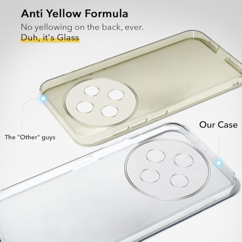 Image of Jkobi Lifetime Anti-Yellow Clear Back Cover Case for Vivo iQOO Z10 (Sleek Hard Crystal | Shockproof and Camera Protection)