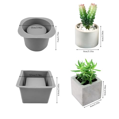 La Mejor review de Moldes de silicona para concreto disponible en línea para comprar. 11 Imagen adicional