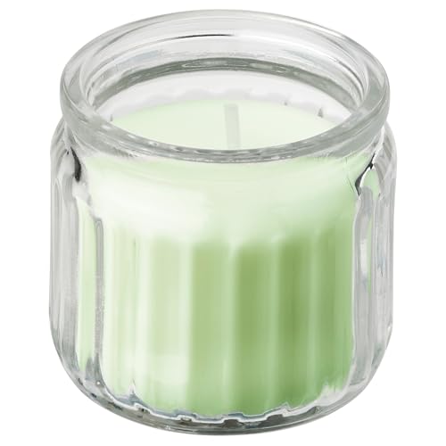 Bougie parfumée contre les odeurs de cuisine parfum pomme en verre 12h