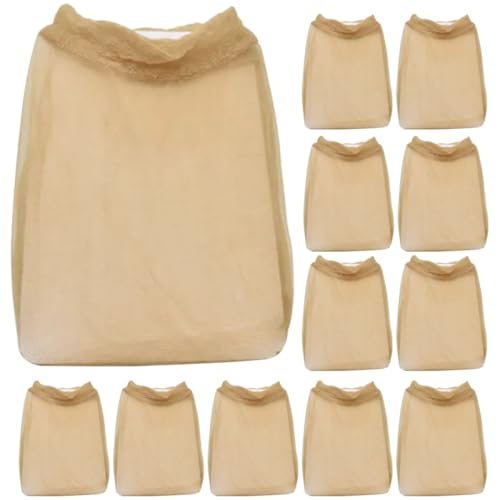 LIFKOME 12pcs Wig Caps Ultra Thin Mesh Net for Comfortable Hair Coverage for Costumes and Festivals Breathable and Easy to Clean