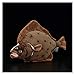 JSJJATQ Peluche 46 cm Juguetes de Peluche Realista Animales de mar Pescado Peluche de Peluche Suave Vida Real Pikes Peluches muñecas (Color : Flounder)