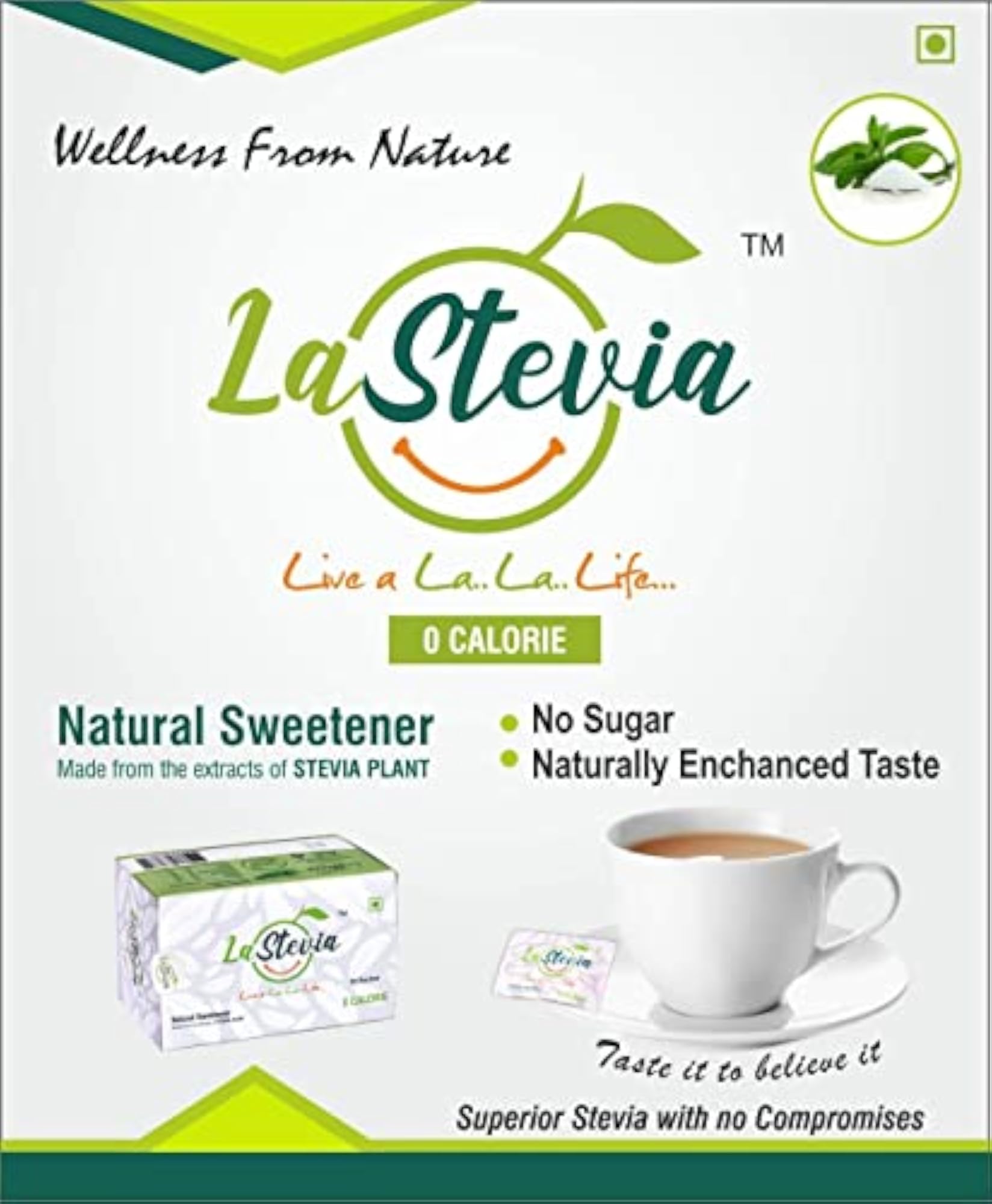 Stevia Sachets, 30 Count