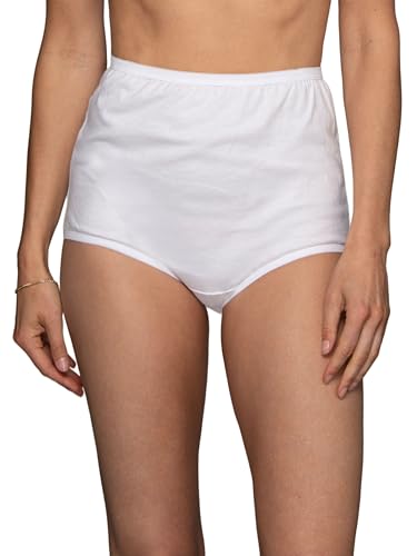 Image of Vanity Fair Women's High Waisted Underwear, Full Coverage Ladies Panties, Perfectly Yours Briefs