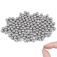 255 Stück Mischkugeln,6mm G10 Edelstahl Perlen zum Reinigen,Stahl Rund Metallkugeln,Farbmischkugeln Edelstahlkugel Farbe,Edelstahl Reinigungskugeln,Präzision Kugeln