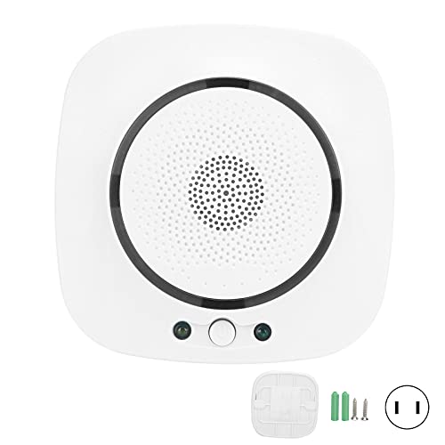 Alarme de Vazamento de Gás, Alarme de Vazamento de Gás de Carvão 85Db 110-230V para Detectar Vazamen