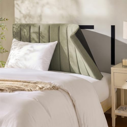 Image of Hearth & Harbor Wall Mounted Queen Headboard Only, Bed Headboard Queen Size