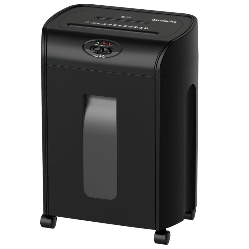 Image of Paper Shredder for Home, 15-Sheet Cross Cut with 18L Pull Out Basket, P-4 Security Level, 3-Mode Design Shred Paper and CD /Credit Card for Home Office