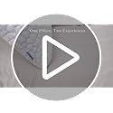 Memory Foam Pillows for Sleeping, Cooling Pillow with Removable and Machine Washable Cover, Bed Pillow for Side, Back and Stomach Sleepers, Standard Size (2 Pack)