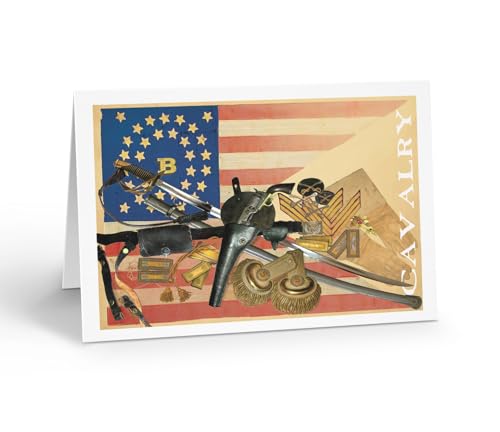 Image of Stonehouse Collection | Cavalry Historical Civil War Cards | Patriotic Note Cards