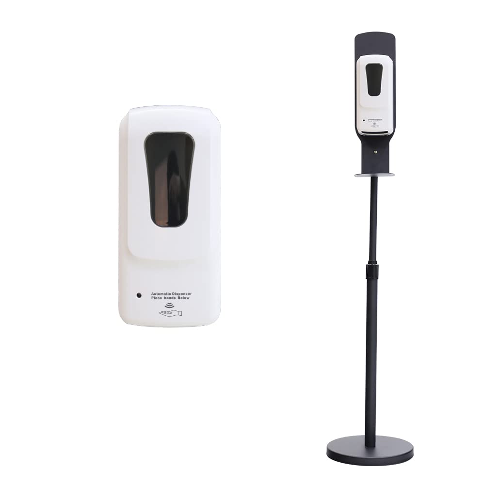 アルコール消毒ディスペンサー　スタンド式 Amazon｜最新型 消毒液スタンド 自動 アルコール噴霧器 消毒液
