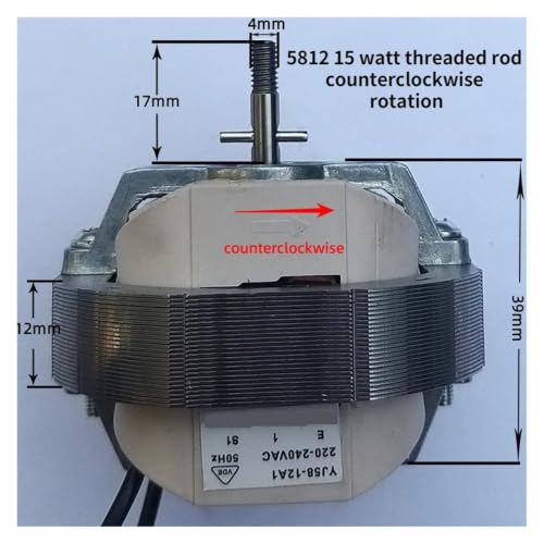 Bobina YJ58 de 220v para reparar el extractor de aire silencioso del baño 3