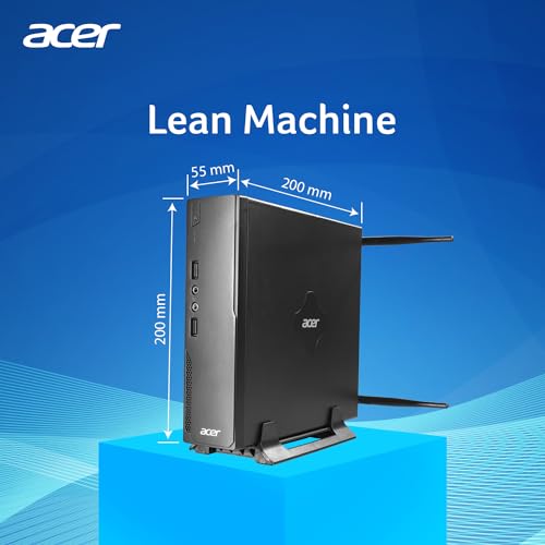 Acer Veriton E220 Mini PC Intel Celeron Quad N5105 (8GB DDR4 RAM/256GB SSD/Windows 11 Home/WiFi+BT) with Wired Keyboard & Mouse 1x VGA, 1x HDMI... - Image 3