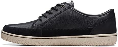 Clarks Men's Hodson Lace Sneaker, Black Leather, 13 | Image 6