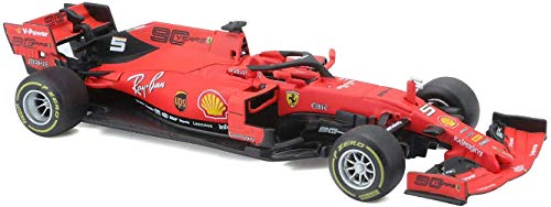 5 Inch Ferrari SF71H Formula One (F1, F-1) 2018 S. Vettel #5-1/43 Scale Diecast Model