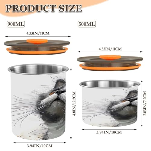 Contenedor Vacío para Café de Acero Inoxidable Hermético 30oz miniatura 3