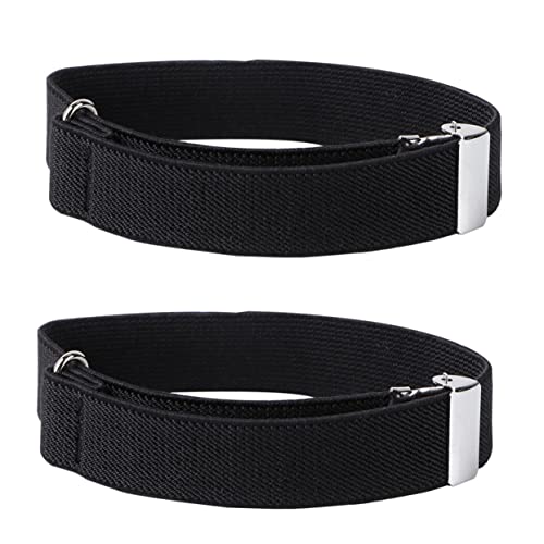 COLLBATH Protective Sleeves for Arms Elastic Arm Band Adjustable Garters for Shirts