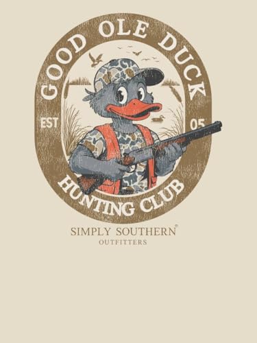 Simply Southern Good Ole Duck Hunting Club, Adult T-Shirt2