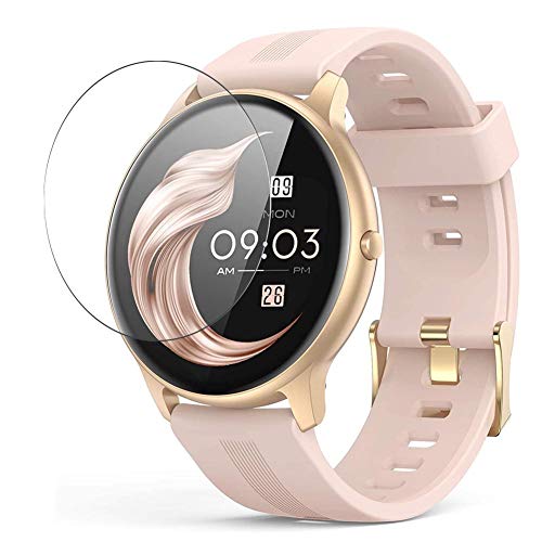 Vaxson 3 sztuki folii ochronnej kompatybilna z AGPTEK LW11 smartwatch Smart Watch, folia ochronna na wyświetlacz bez pęcherzyków powietrza [szkło pancerne]