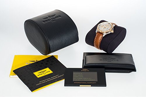 Breitling Reloj Analógico para Hombres de Automático con Correa en Cuero C49350L2/G701/425X