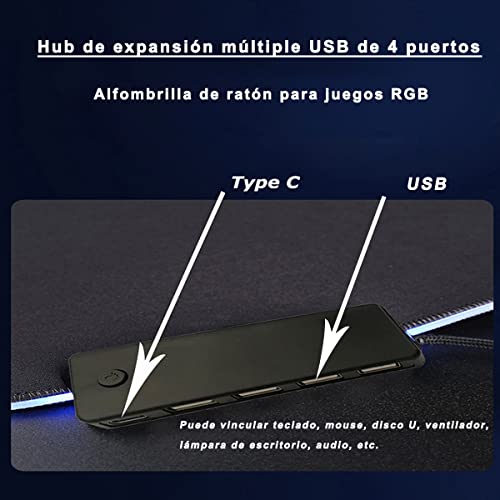 Listado y reviews de Alfombrilla RGB ratón - cinco favoritos. 8 Imagen adicional